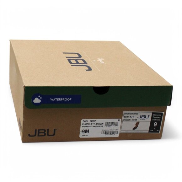 Jbu by Jambu Womens Brown Water Resistant Maplewood Round Toe Lace-up Duck Boots - Picture 8 of 8